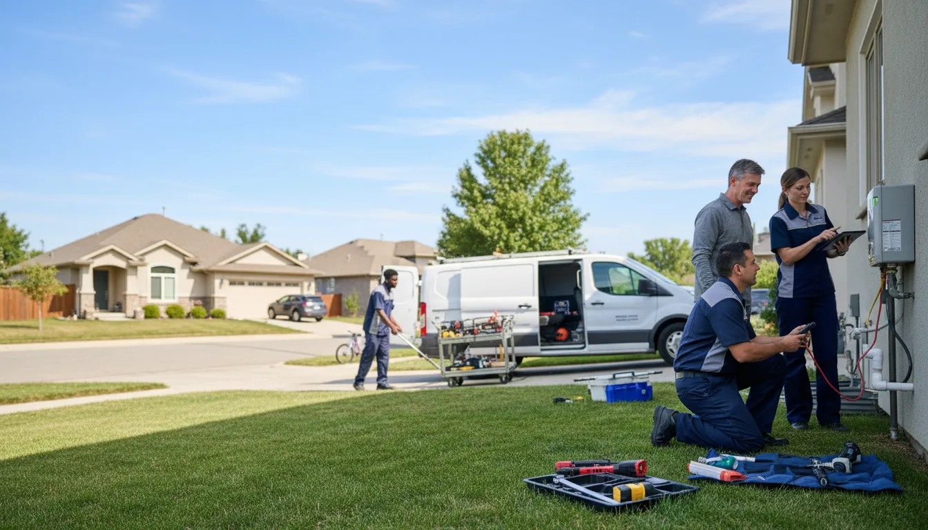 Tankless water heater service in Platte Center, NE